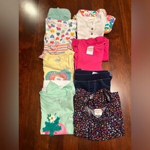 An assortment of Jumping Bean and Garanamals children’s sets 4T